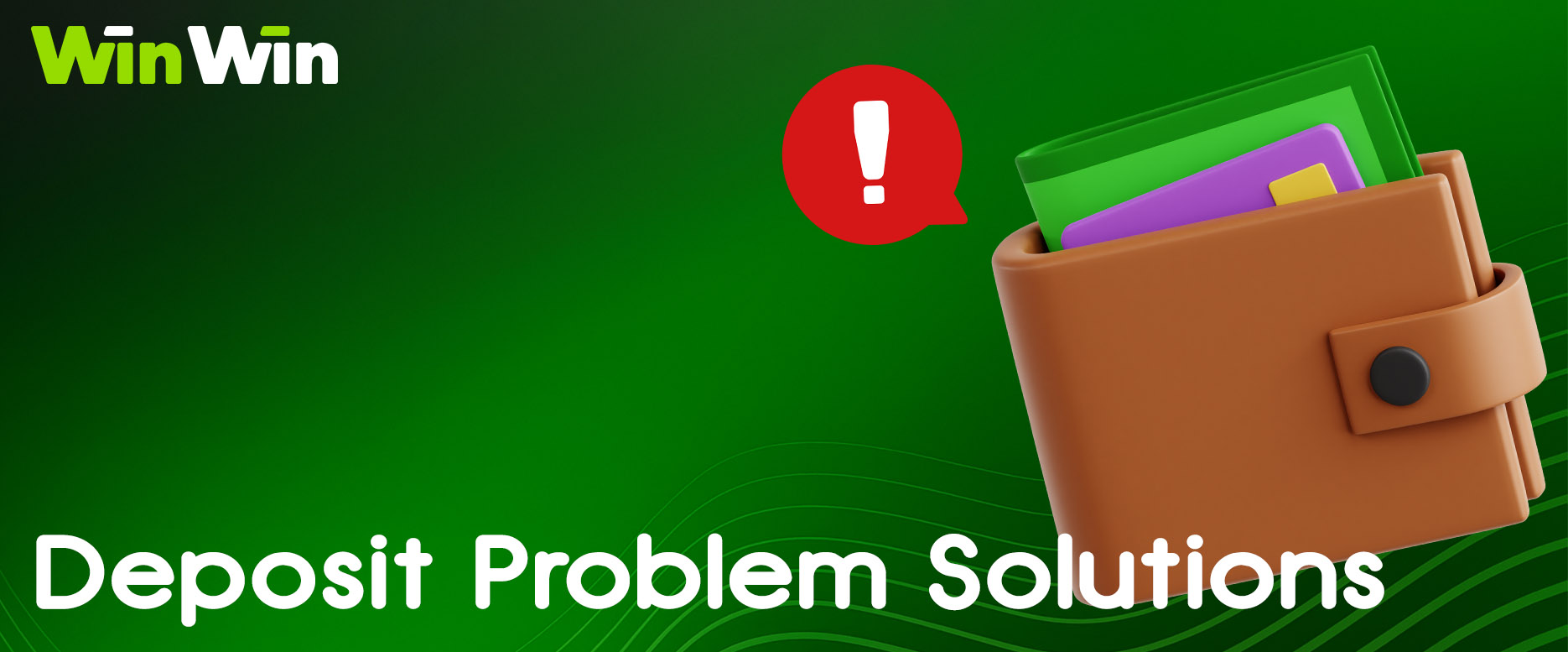 Solving deposit issues