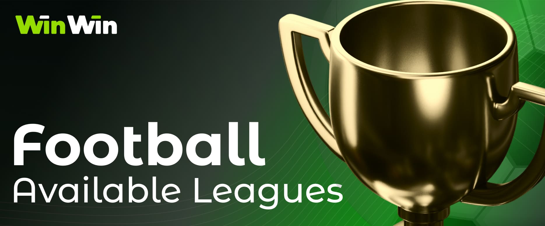 Winwin India football sports betting: possible leagues and betting list on the platform